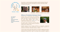 Desktop Screenshot of montessori-house.com.pl